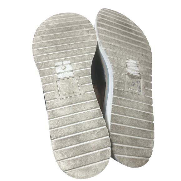 Dolce Vita Milo Black Platform Slide Sandals - Picture 6 of 8